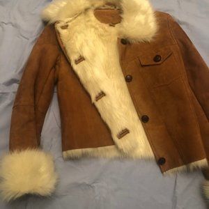 Authentic UGG Shearling Leather Jacket